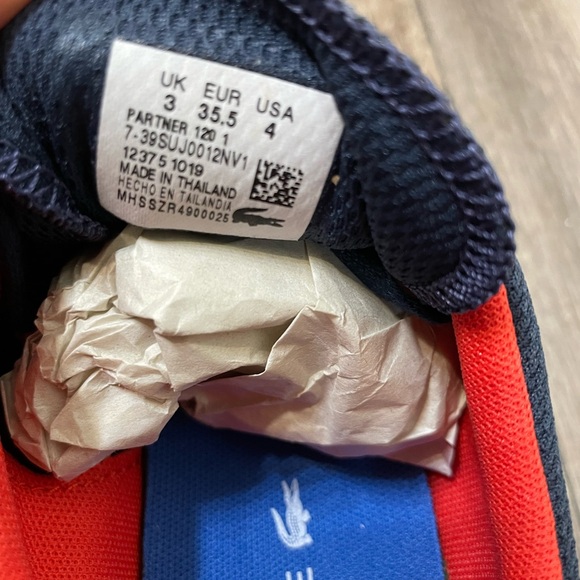 NWT! Lacoste Unisex- Sui Sneaker New - Picture 8 of 13